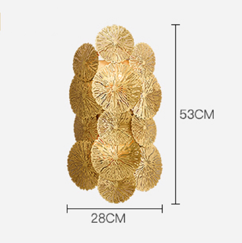 💡 Бра GLOBAL VIEWS LILY PAD WALL SCONCE купить 💡 в Москве с доставкой, цена в Theretro