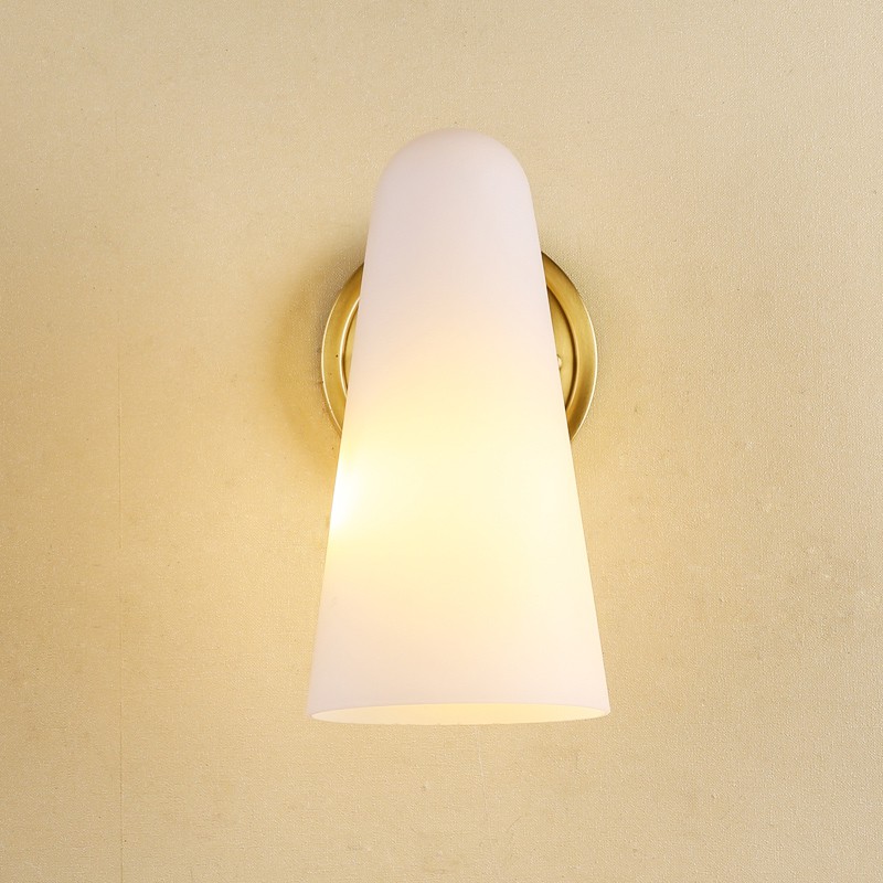 💡 Настенная лампа-бра в стиле постмодерн со стеклянным плафоном LUMI-WALL купить 💡 в Москве с доставкой, цена в Theretro