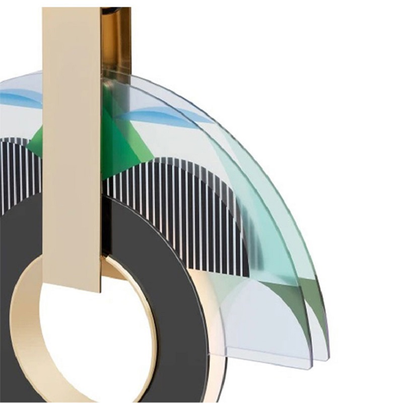 💡 Люстра Miami art deco inspires pendant lights designed by Elena Salmistraro купить 💡 в Москве с доставкой, цена в Theretro