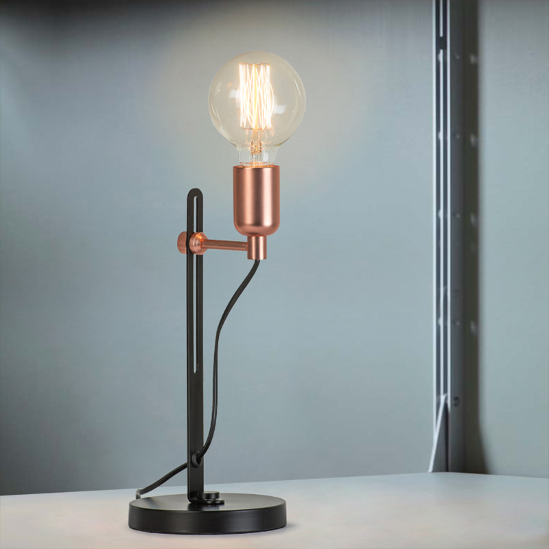 💡 Настольная лампа в стиле лофт купить 💡 в Москве с доставкой, цена в Theretro