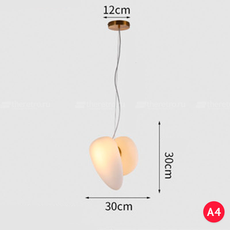 Серия светильников в виде комбинаций двух матовых плафонов разных форм и оттенков LINDIS фото 29