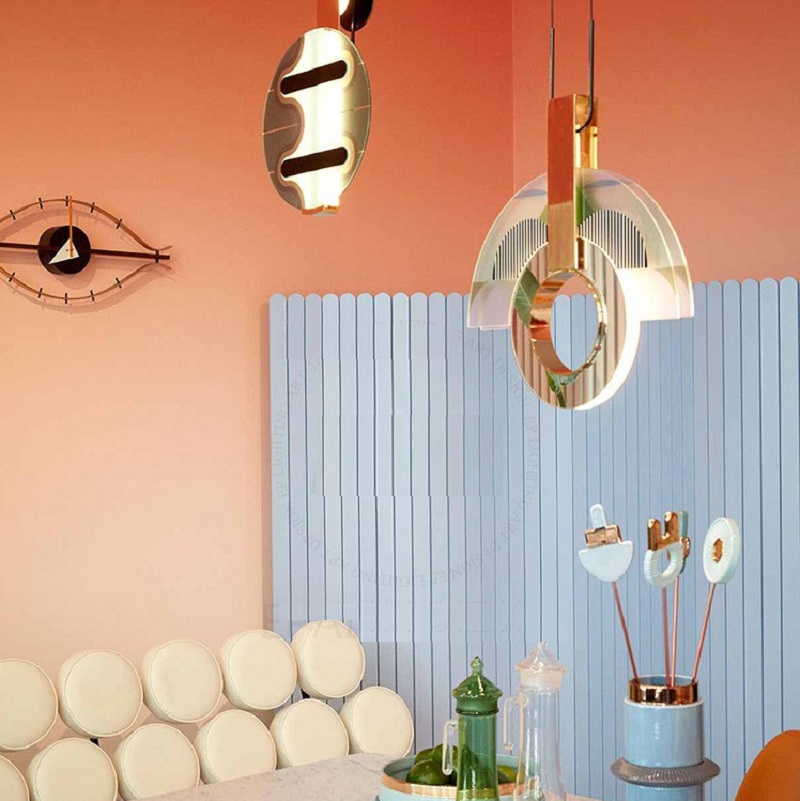 💡 Люстра Miami art deco inspires pendant lights designed by Elena Salmistraro купить 💡 в Москве с доставкой, цена в Theretro