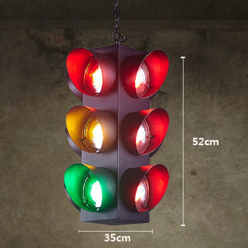 💡 Подвесной светильник Светофор Loft Traffic Light Pendant купить 💡 в Москве с доставкой, цена в Theretro