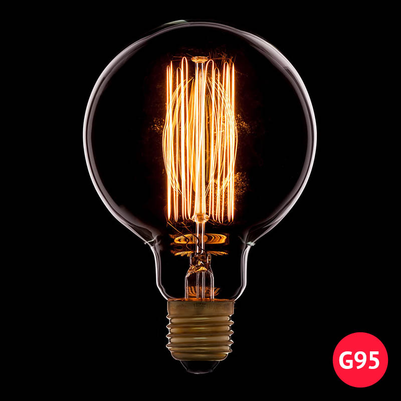 Лампа Эдисона G95  фото 1