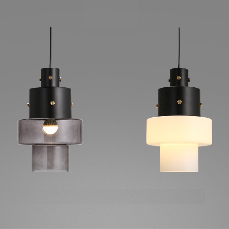 💡 Подвесной светильник Luna Glass Pendant Dark купить 💡 в Москве с доставкой, цена в Theretro