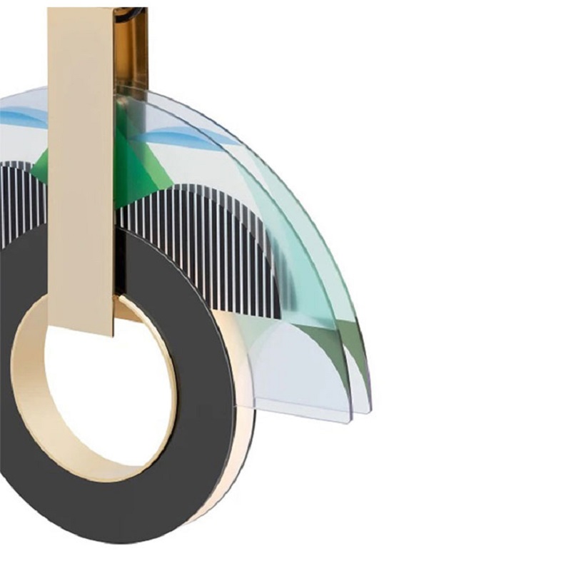 💡 Люстра Miami art deco inspires pendant lights designed by Elena Salmistraro купить 💡 в Москве с доставкой, цена в Theretro