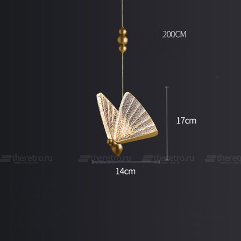 Светильник в виде бабочек AMELIS WALL — купить по цене от 15 руб. в интернет-магазине VIROLIGHT