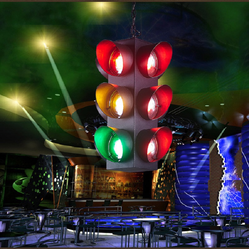 💡 Подвесной светильник Светофор Loft Traffic Light Pendant купить 💡 в Москве с доставкой, цена в Theretro