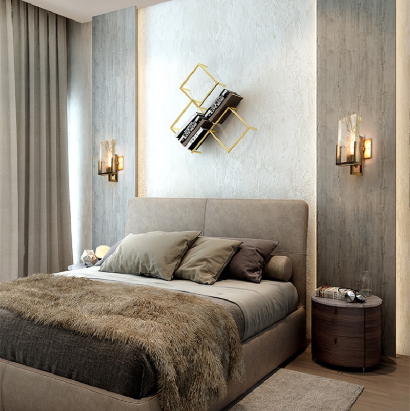 💡 Бра Lianne Gold Glass Sconce купить 💡 в Москве с доставкой, цена в Theretro