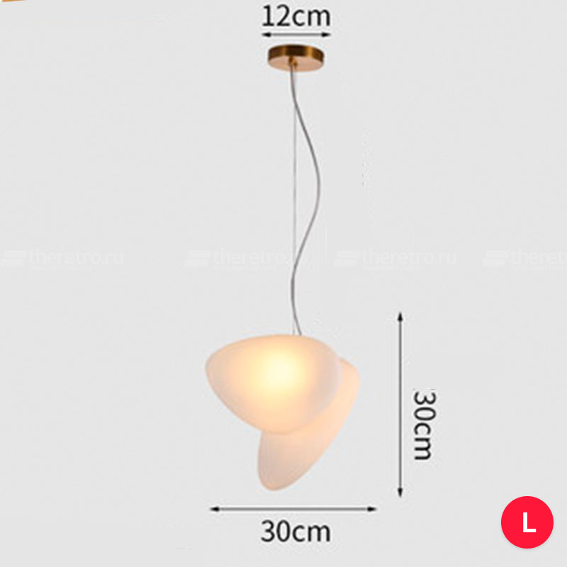 Серия светильников в виде комбинаций двух матовых плафонов разных форм и оттенков LINDIS фото 24