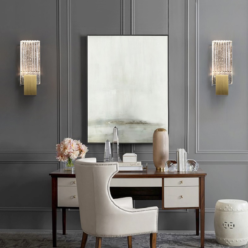 💡 Бра PLEATED GLASS SCONCE купить 💡 в Москве с доставкой, цена в Theretro
