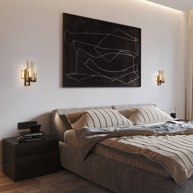 💡 Бра Lianne Gold Glass Sconce купить 💡 в Москве с доставкой, цена в Theretro