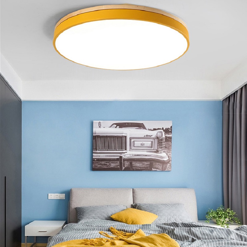 💡 Цветные светодиодные светильники с деревянными элементами DISC D купить 💡 в Москве с доставкой, цена в Theretro