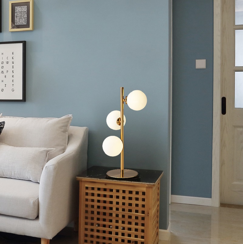 💡 Настольная лампа Bubble Chandelier Table Lamp купить 💡 в Москве с доставкой, цена в Theretro