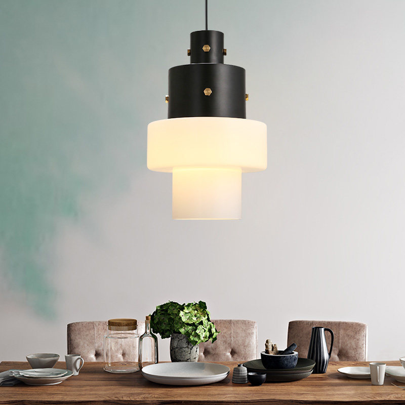 💡 Подвесной светильник Luna Glass Pendant Dark купить 💡 в Москве с доставкой, цена в Theretro