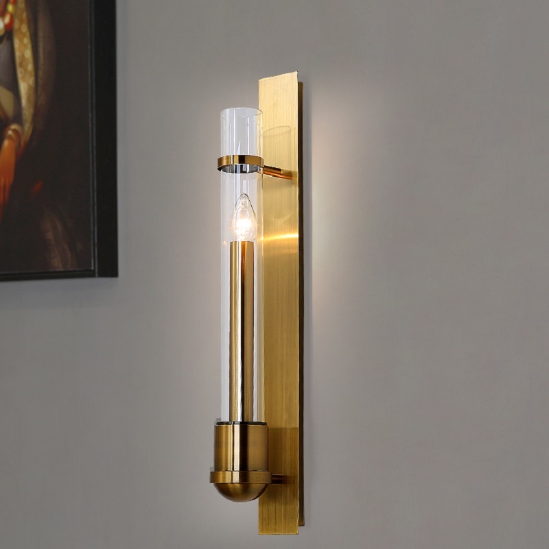 💡 Бра Glass tube Gavanna Wall Lamp купить 💡 в Москве с доставкой, цена в Theretro