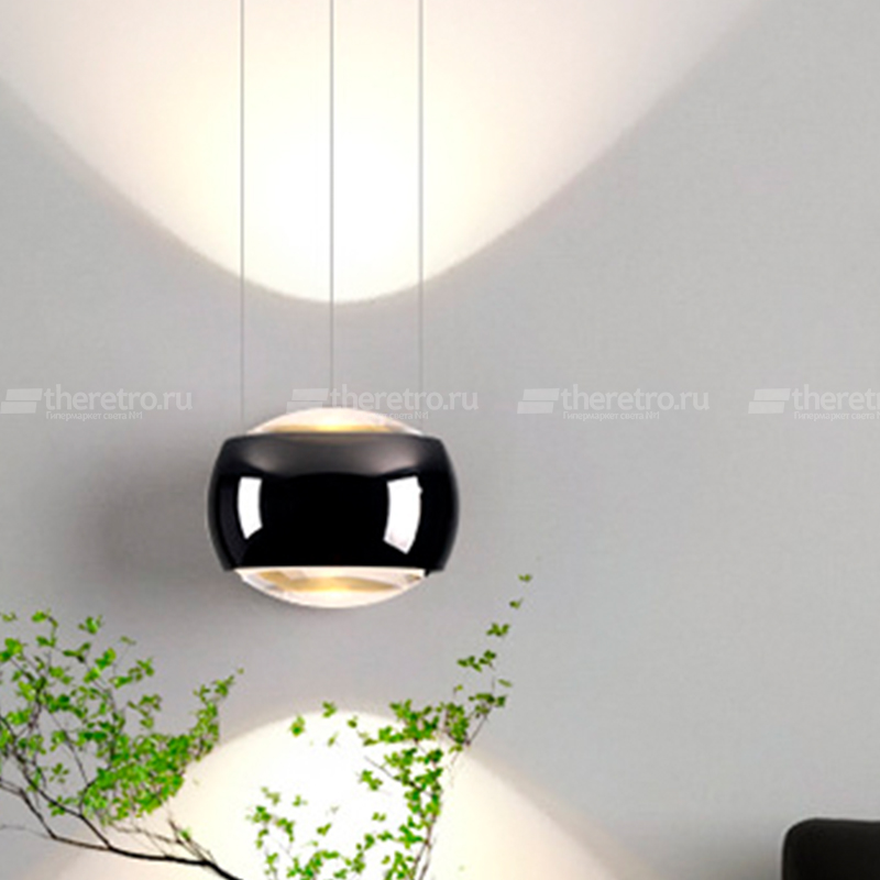 Серия подвесных светодиодных светильников с двумя оптическими линзами в .