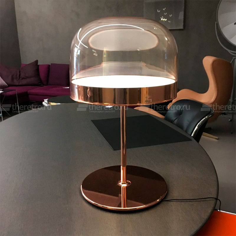 Светодиодная настольная лампа со стеклянным плафоном NOTEN TABLE фото #num#