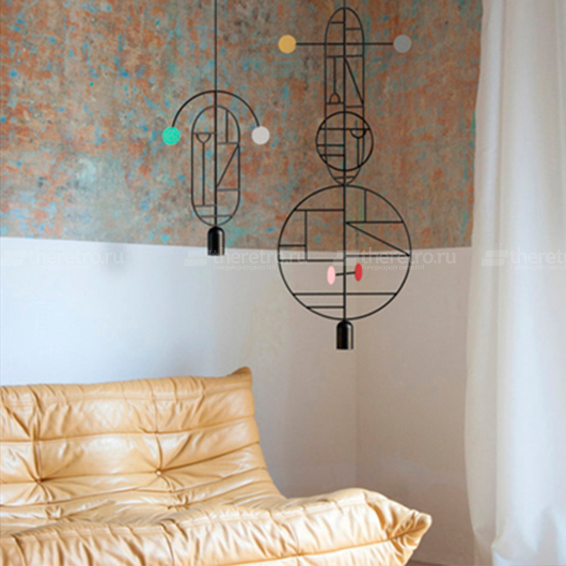 Коллекция подвесных светильников Lines & Dots Home Adventures Alvaro Goula & Pablo Figuera фото #num#
