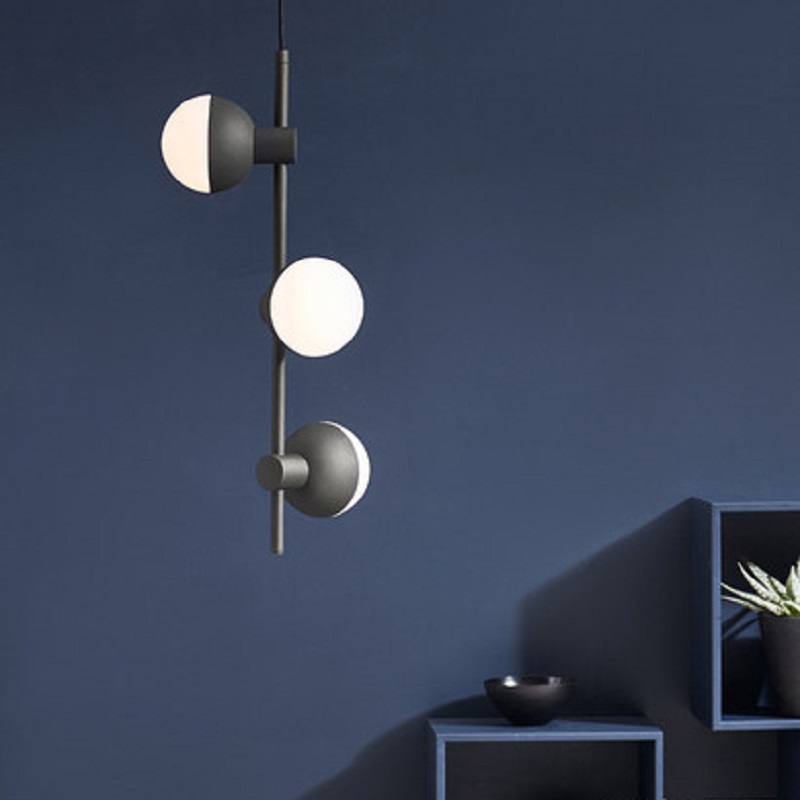 💡 Люстра FRANDSEN CPH Fabian Vertical Chandelier Matte Black купить 💡 в Москве с доставкой, цена в Theretro