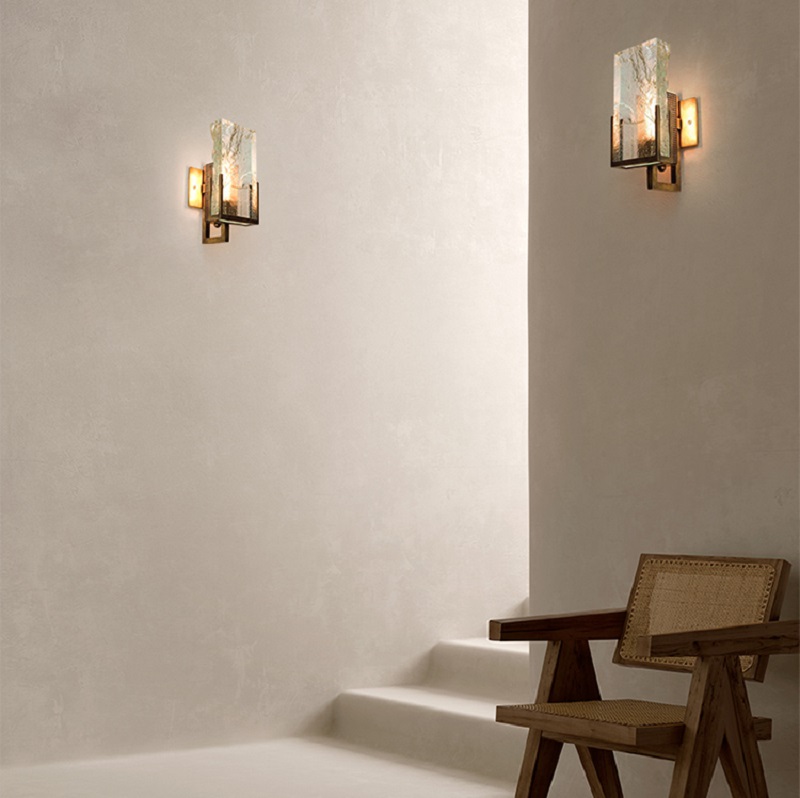 💡 Бра Lianne Gold Glass Sconce купить 💡 в Москве с доставкой, цена в Theretro