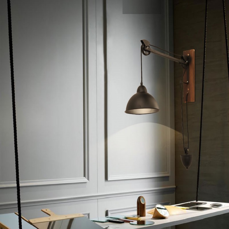 💡 Настенный светильник Steampank Rust Iron Wall Lamp купить 💡 в Москве с доставкой, цена в Theretro