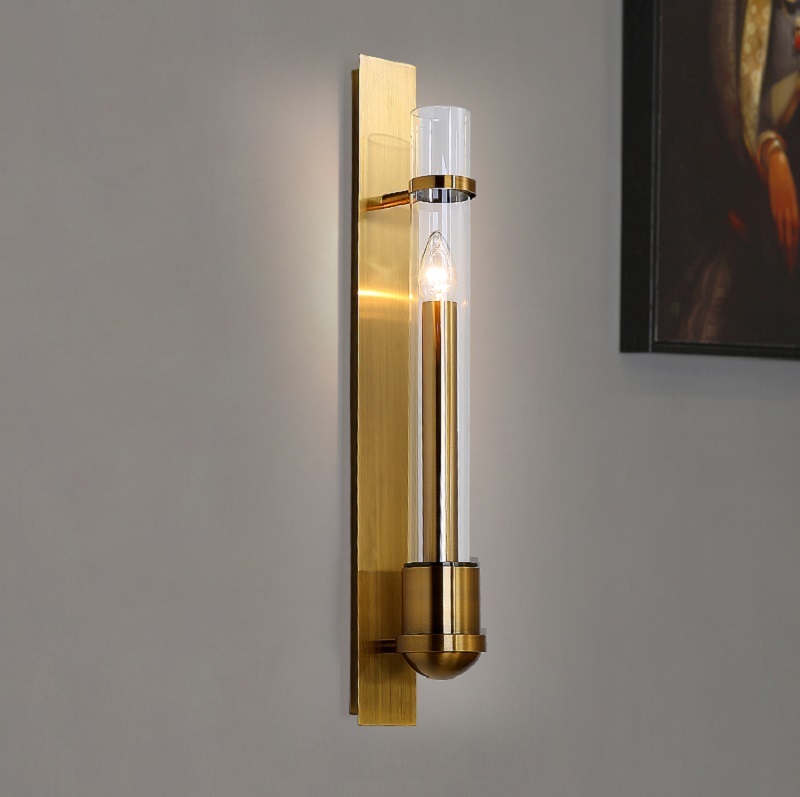 💡 Бра Glass tube Gavanna Wall Lamp купить 💡 в Москве с доставкой, цена в Theretro