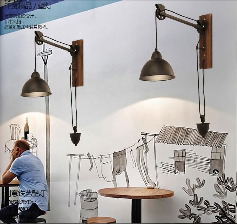💡 Настенный светильник Steampank Rust Iron Wall Lamp купить 💡 в Москве с доставкой, цена в Theretro