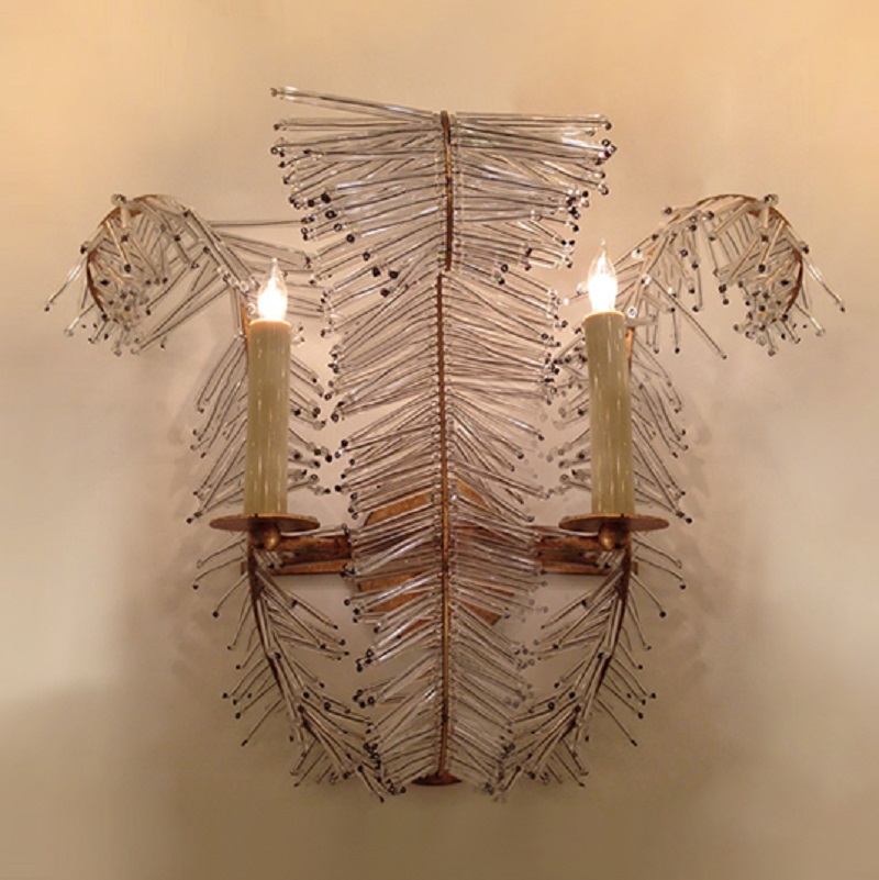 💡 Бра Calais Wide Wall Sconce with Crystal Accents Visual Comfort купить 💡 в Москве с доставкой, цена в Theretro