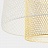 Подвесной светильник из металлической сетки VANTA Золотой фото 10