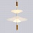 Подвесной светильник Flamingo Золотой C фото 17