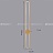 Настенный светильник-бра Heidy Золотой 120 см  фото 4
