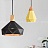 Светильники в скандинавском стиле с прорезным геометрическим узором 22 см  Желтый фото 21