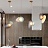 Серия светильников в виде комбинаций двух матовых плафонов разных форм и оттенков LINDIS A1 фото 3