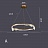 Серия кольцевых люстр с коронообразными плафонами разного диаметра HANNA A модель В 100 см   фото 5