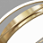 Потолочная люстра с кольцами из металла с светодиодным светом GERDIS 53 см  Холодный свет фото 5