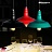 Кухонный светильник подвесной 36 см  Красный фото 2