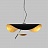 Дизайнерский подвесной светильник в стиле постмодерн COVERT 80 см  Черный фото 7