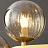 Люстра с шарообразными плафонами разного диаметра из выдувного стекла SILVANA 8 ламп фото 5