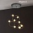 Подвесные светильники со стеклянными круглыми плафонами в кольцевом каркасе EXIST C фото 4