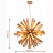 Loft Wooden Sputnik 55 см  Каштановый фото 8