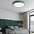 Светодиодные плоские потолочные светильники KIER 50 см  Зеленый фото 13