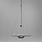 Стеклянный подвесной светильник, имитирующий каплю воды CLEPSYDRA 40 см   фото 3