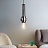 Подвесной светильник в индустриальном стиле Черный фото 4