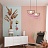 Подвесной светильник с бахромой 38 см  Розовый фото 9