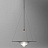 Стеклянный подвесной светильник, имитирующий каплю воды CLEPSYDRA 30 см   фото 4