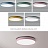 Светодиодные плоские потолочные светильники KIER 50 см  Белый фото 22