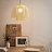 Подвесной светильник из металлической сетки VANTA Золотой фото 3