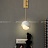 Серия настенных светильников с шарообразным плафоном и металлическим абажуром FLORIS WALL B фото 5