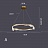 Серия кольцевых люстр с коронообразными плафонами разного диаметра HANNA A фото 4